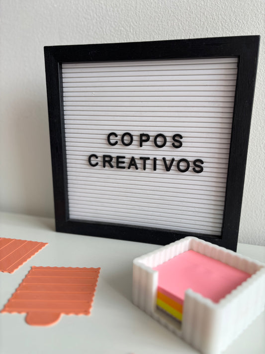 porta notas impreso en 3d