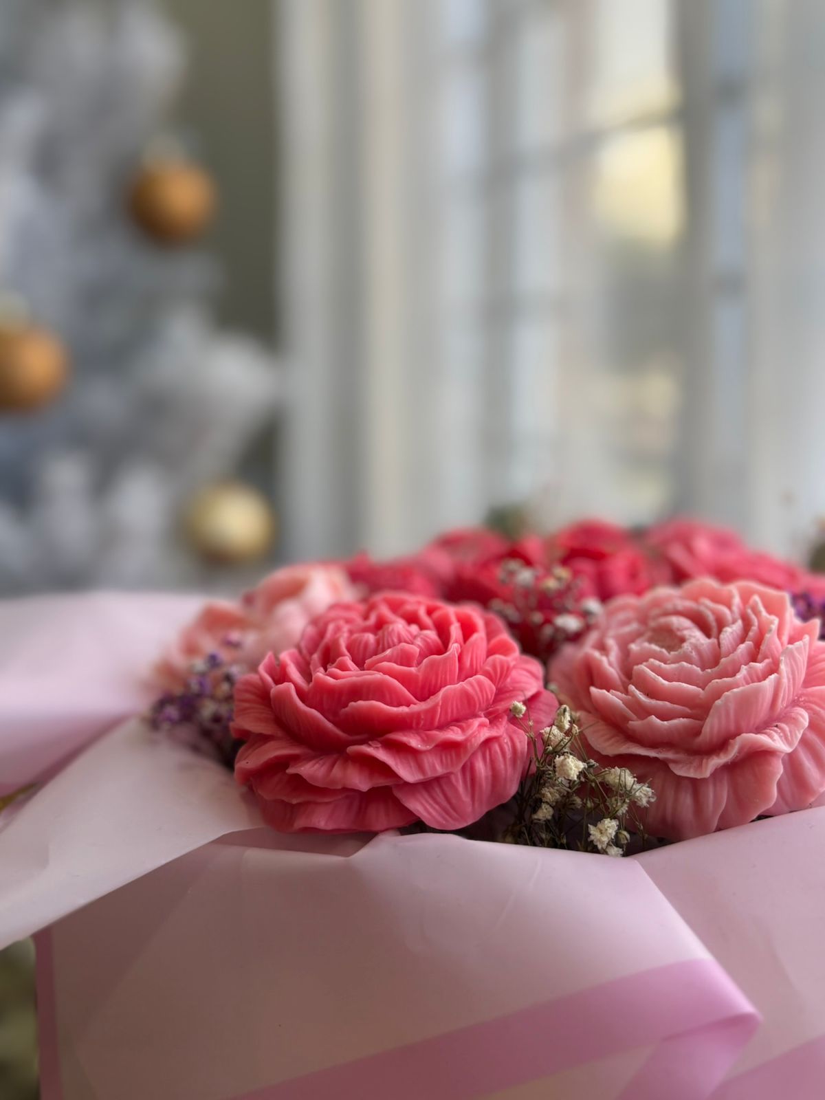 Flores en vela