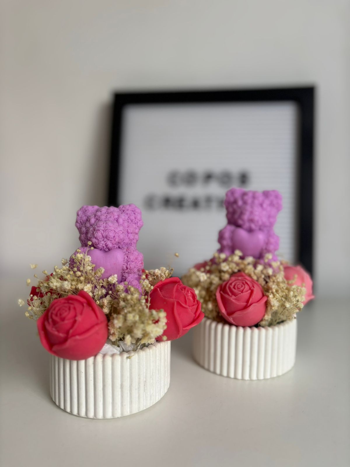 Flores en vela