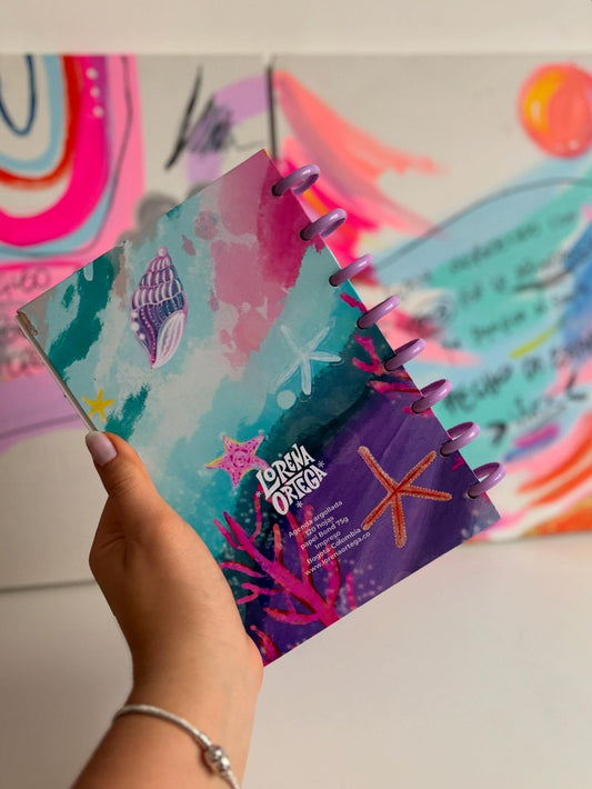  Bitácoras ilustradas diseño estrella de mar