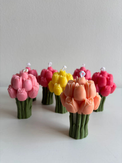 Flores de tulipán mini ramo aromático
