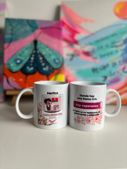 Mugs corporativos, en cerámica 
