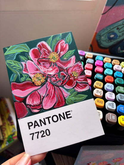 Pantone 7720 fondo verde