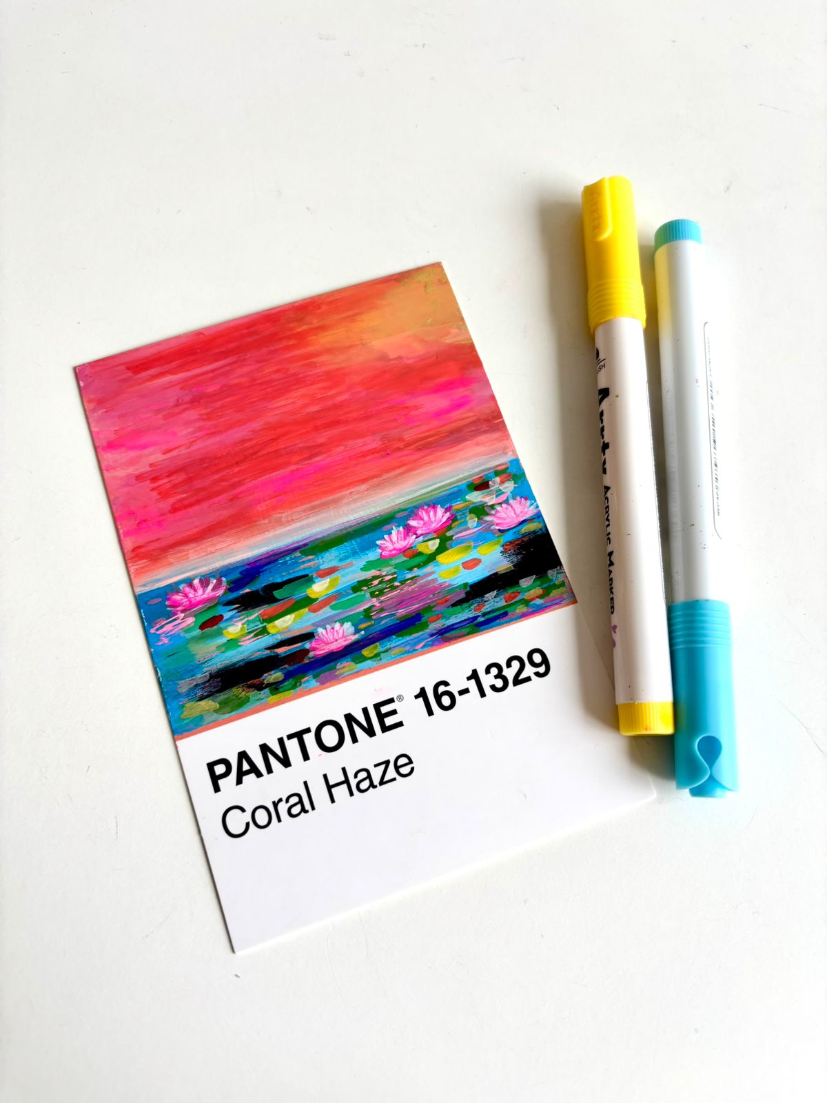 Pantone Coral 16-1329